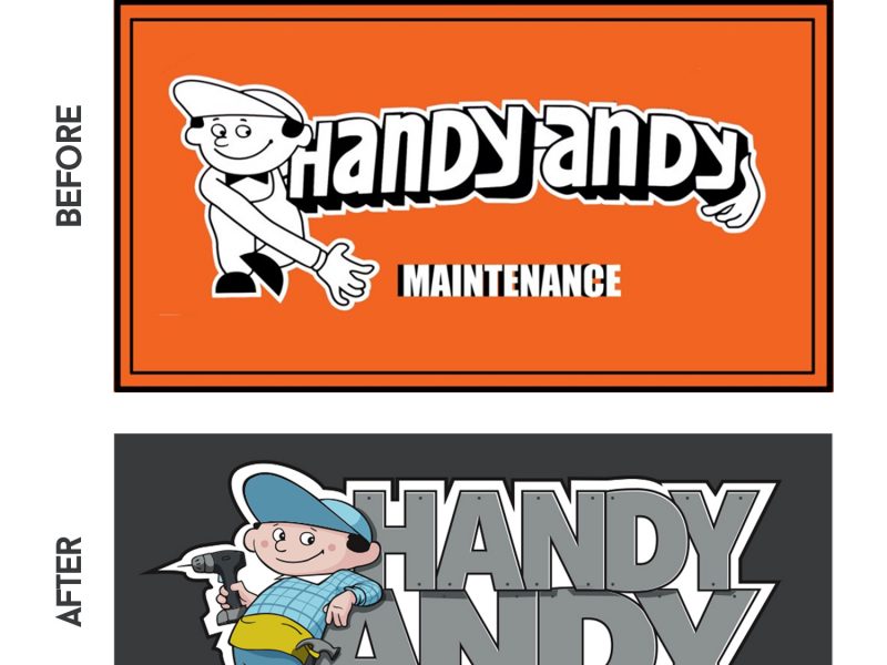 Handy Andy Re-Brand – A Brand Apart
